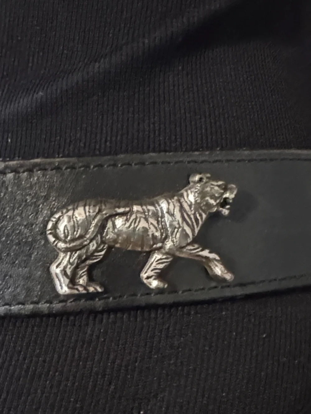 Vintage Brighton Honest Animal Studded Leather Belt
